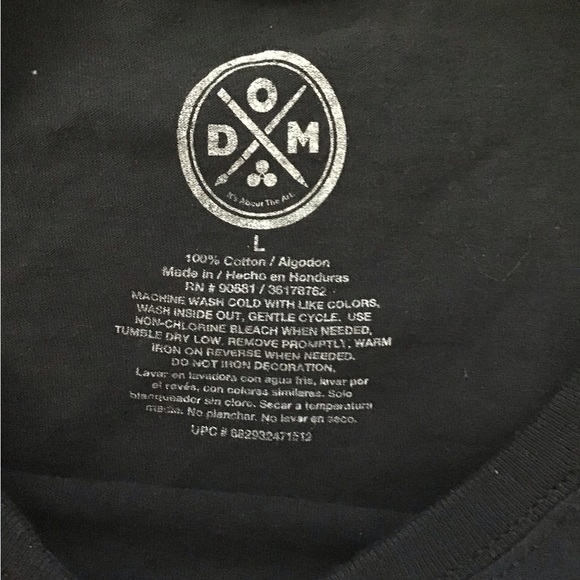 DOM Grim Reaper Skull Tee L - Picture 3 of 4